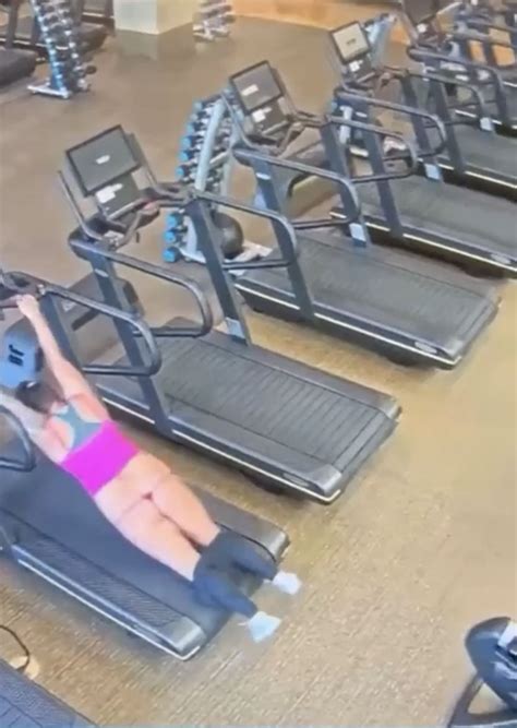 treadmill girl porn video